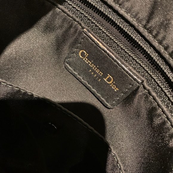 Dior Black Ostrich Double Saddle Bowler - Picture 6 of 11